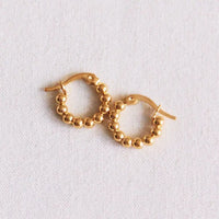 Dottie Creole Mini-Hoop - Gold or Silver