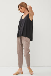 Adelaide Flowy V-neck Tank