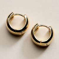 Chunky Huggie Hoops