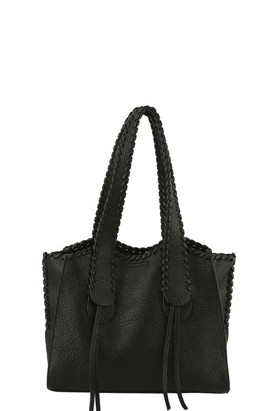 Stella Braided Handbag