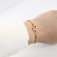 Circle Link Bracelet