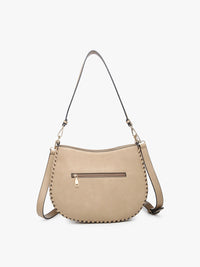 Raquel Whipstitch Saddle Bag - 3 colors