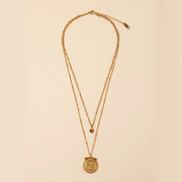 Gretta Layered Pendant Necklace