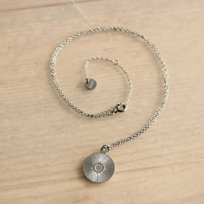 Brighter Days Pendant Necklace - silver