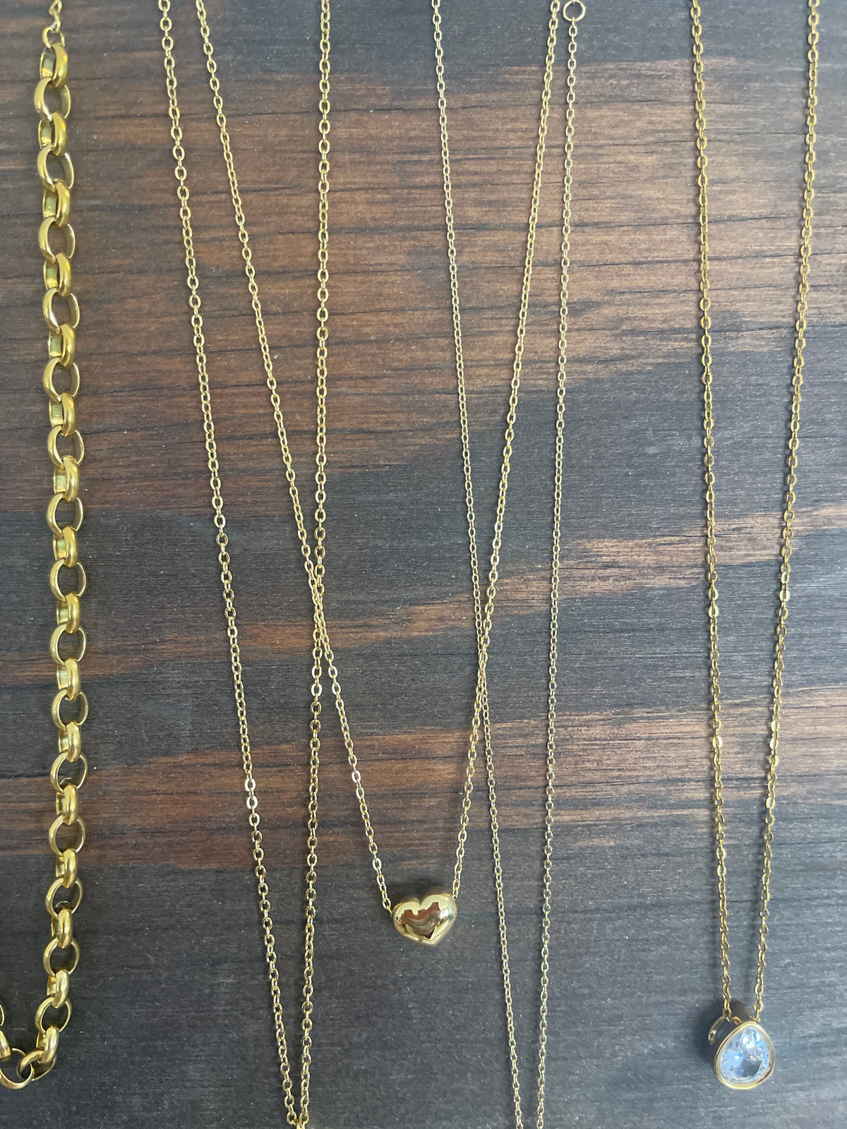 My Heart -Gold Pendant Necklace