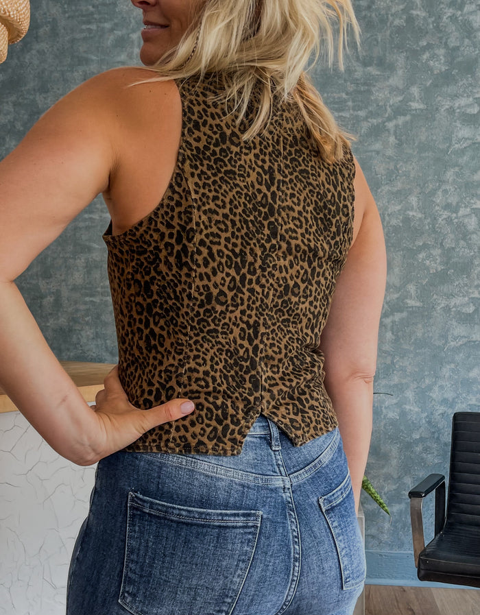 Wendi Cheetah Vest