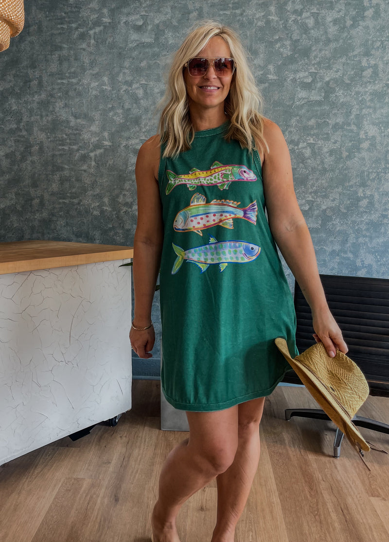 Tropic Like it's Hot Terry Dress
