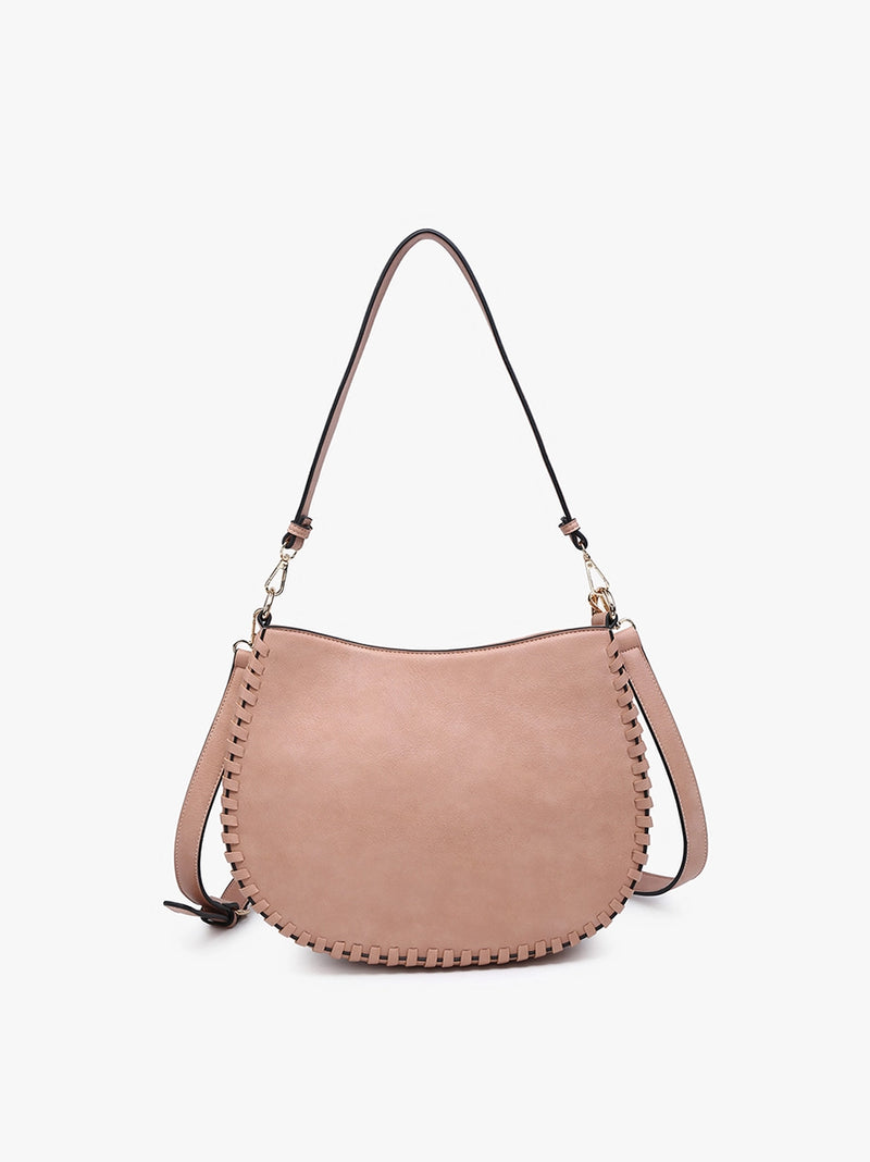 Raquel Whipstitch Saddle Bag - 3 colors