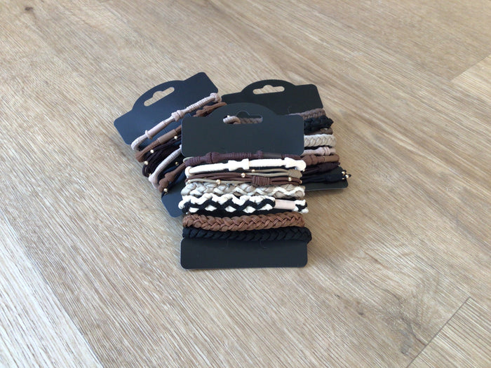 Boho Hair Tie Bracelets