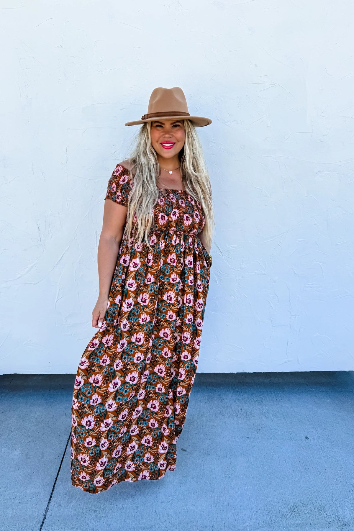 Meg Floral Maxi