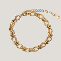 Sarai Stainless Chain Link Bracelet