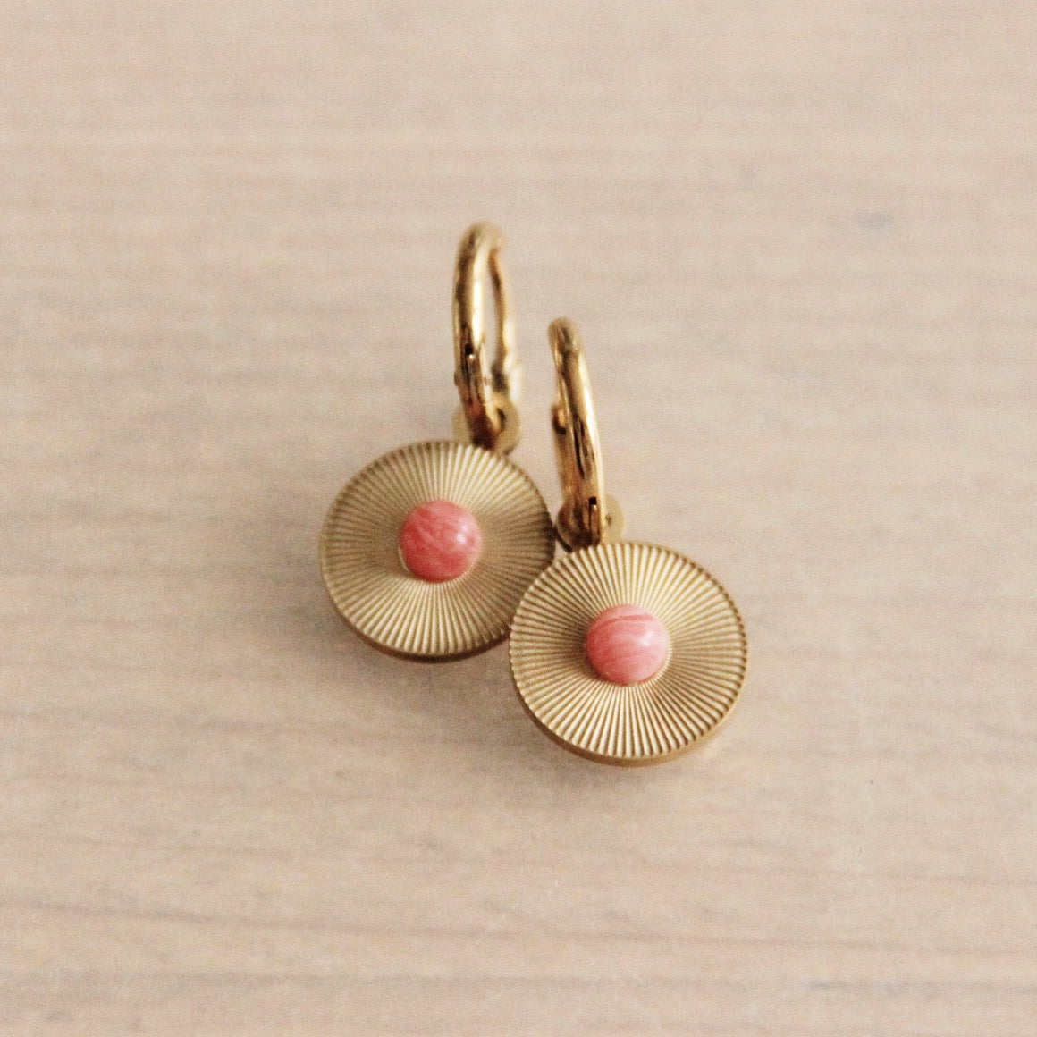 Centered Disc Earring