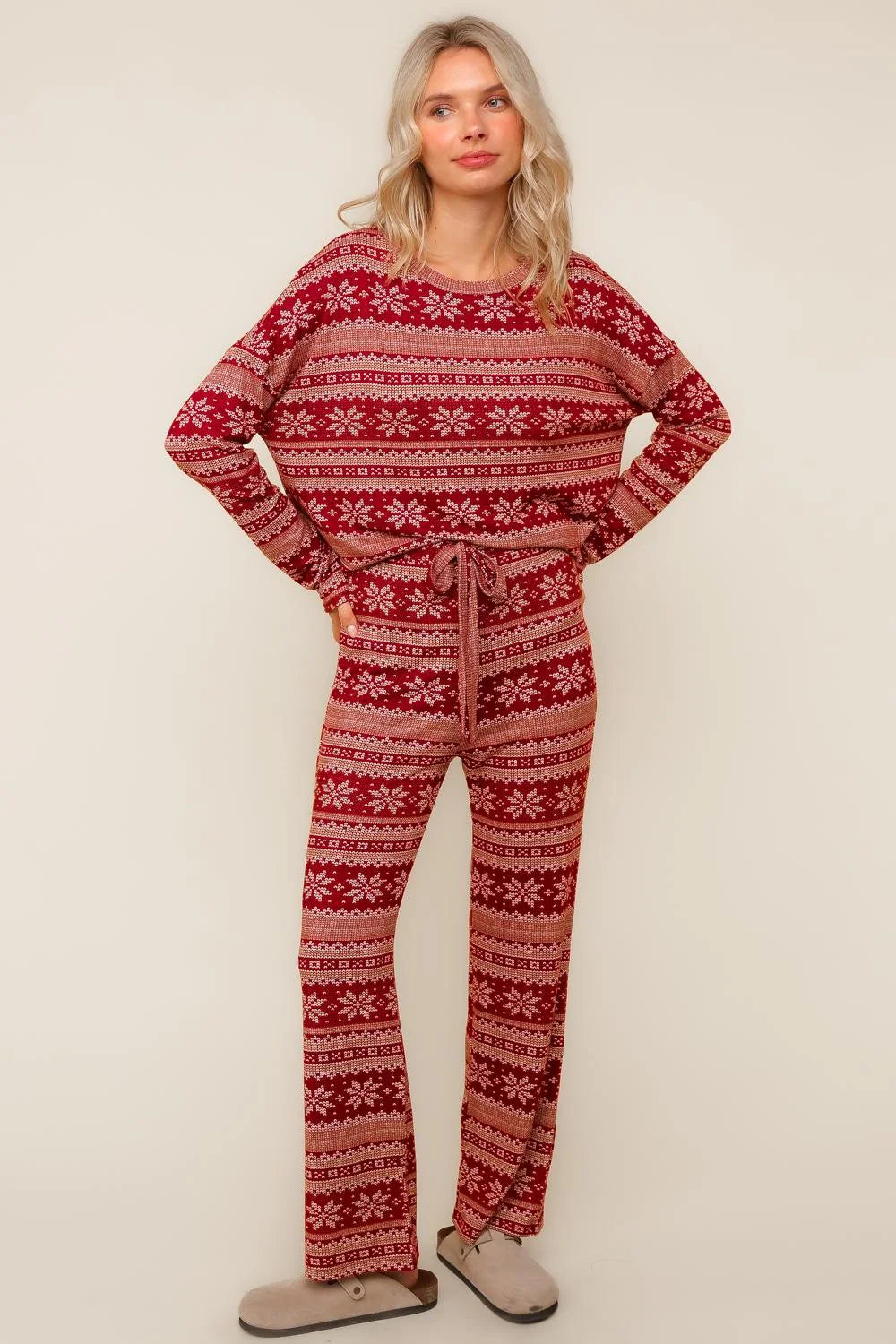 Supersoft Fair Isle Pajama Set