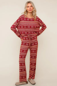 Supersoft Fair Isle Pajama Set
