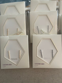 Sparkle Bar Studs -Silver