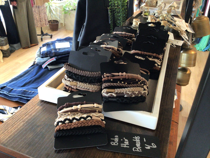 Boho Hair Tie Bracelets