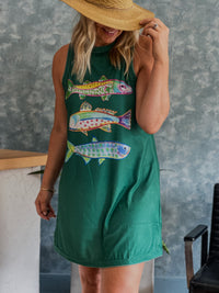 Tropic Like it's Hot Terry Dress