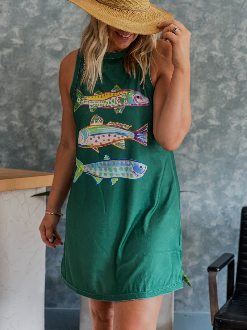 Tropic Like it's Hot Terry Dress