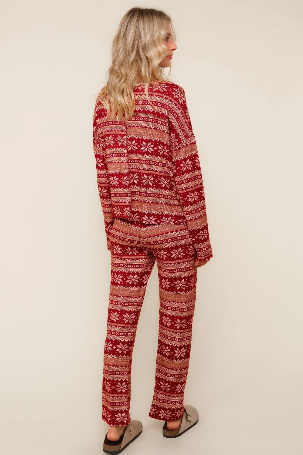 Supersoft Fair Isle Pajama Set