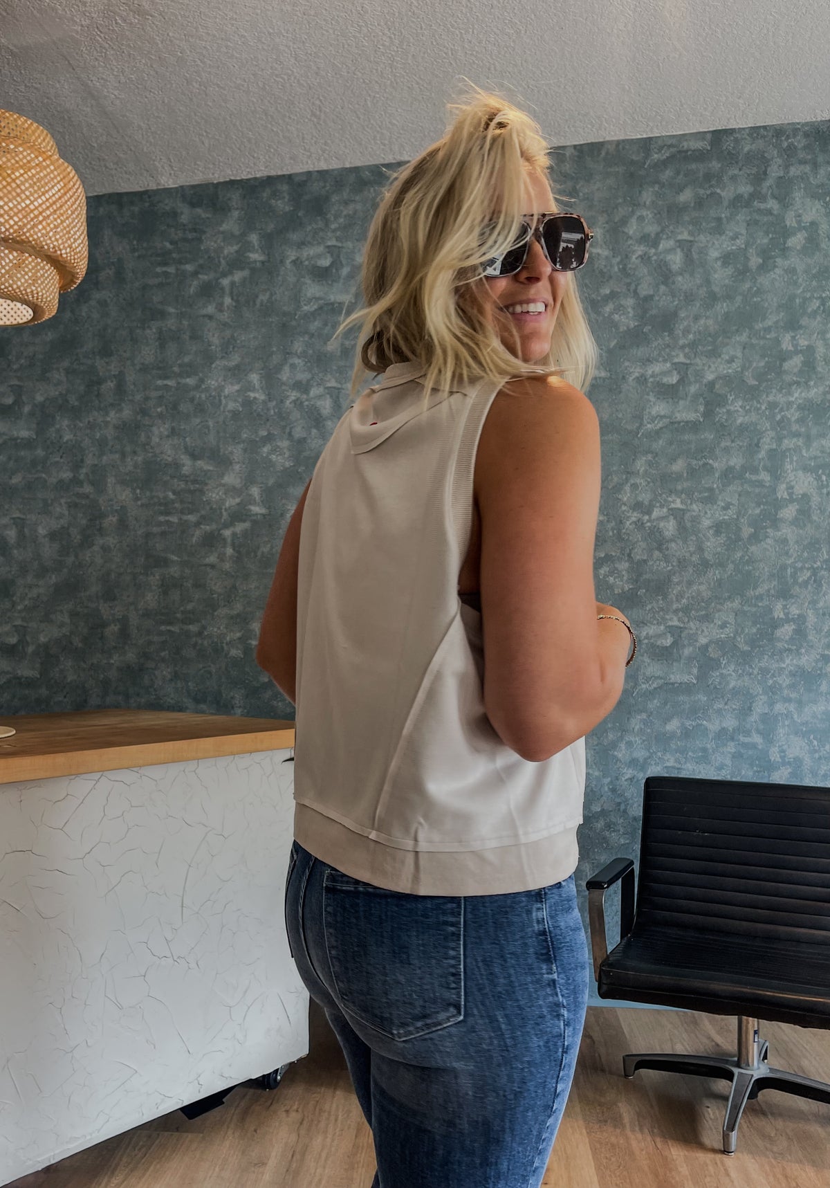 Lexi Lux Knit Crew Tank
