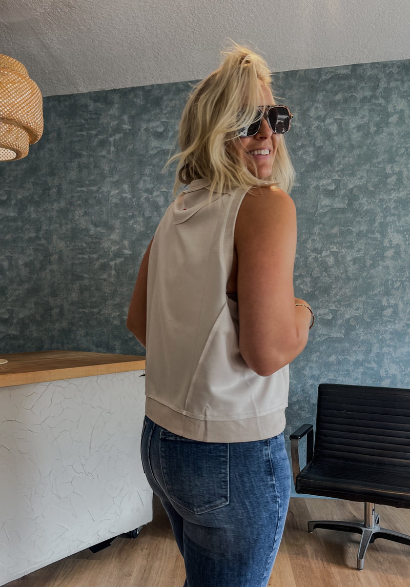 Lexi Lux Knit Crew Tank