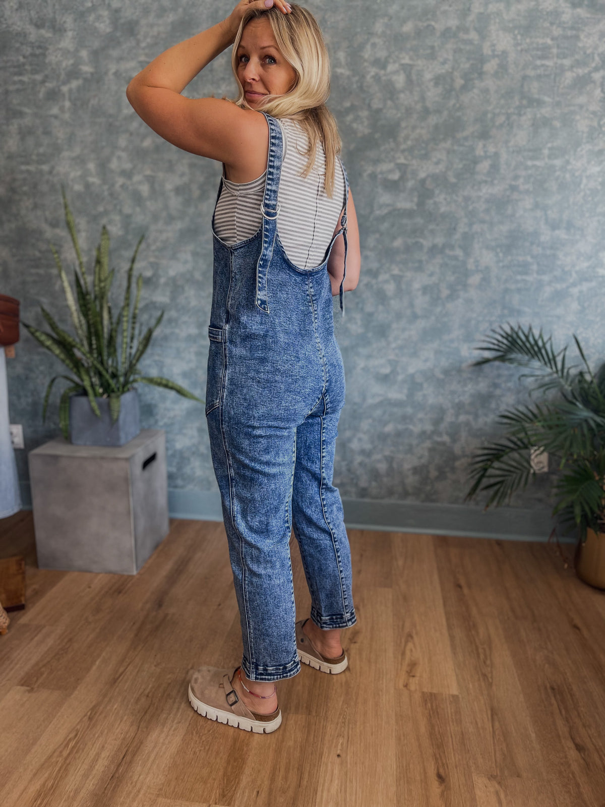 Britt Denim Overalls