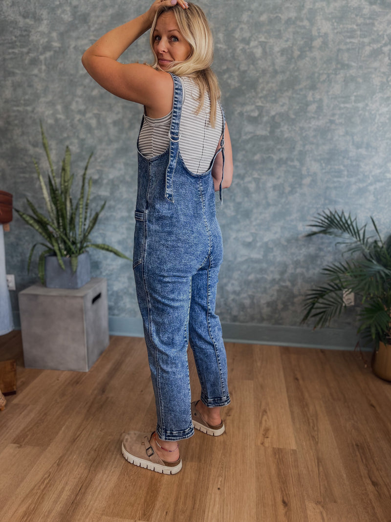 Britt Denim Overalls