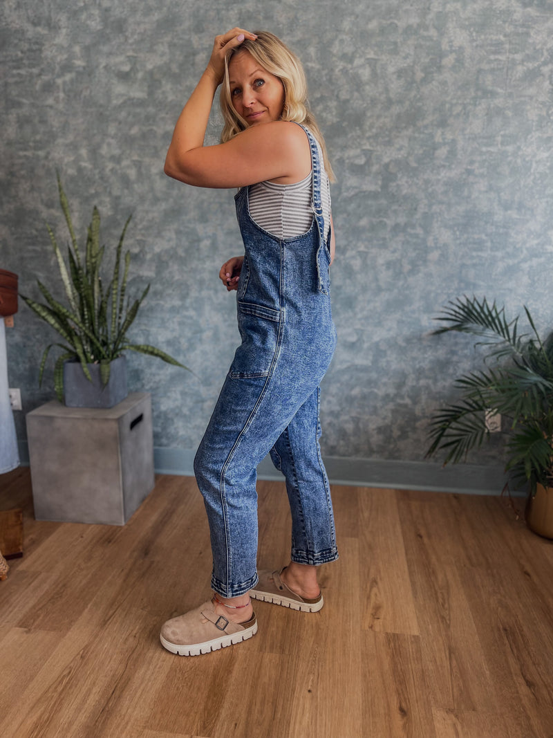 Britt Denim Overalls