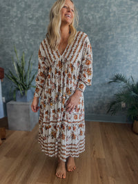 Kora Fall Floral Dress