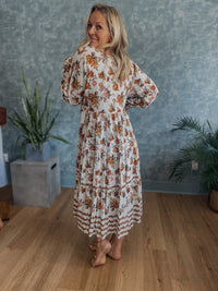 Kora Fall Floral Dress