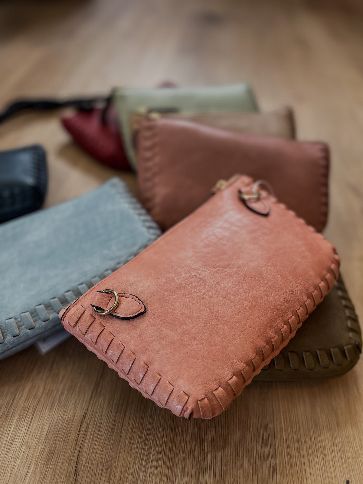 Bonnie Whipstitch Crossbody - 8 colors