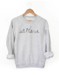 PREorder -Nativity Crewneck - Ash