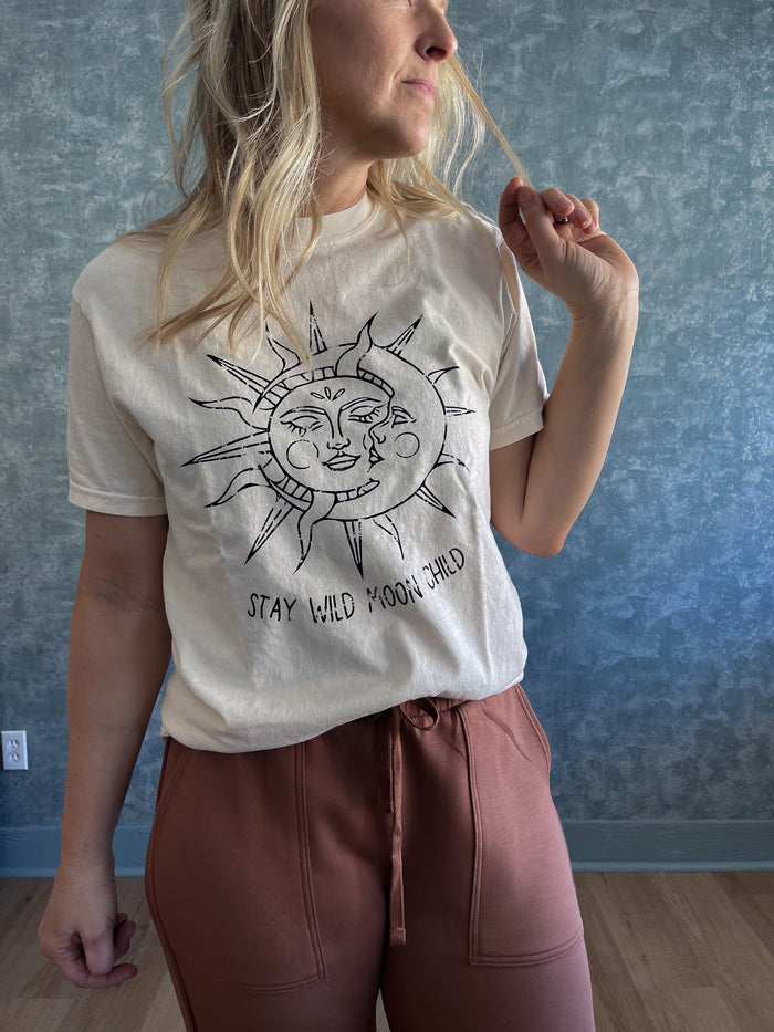 Moon Child Tee - Ivory