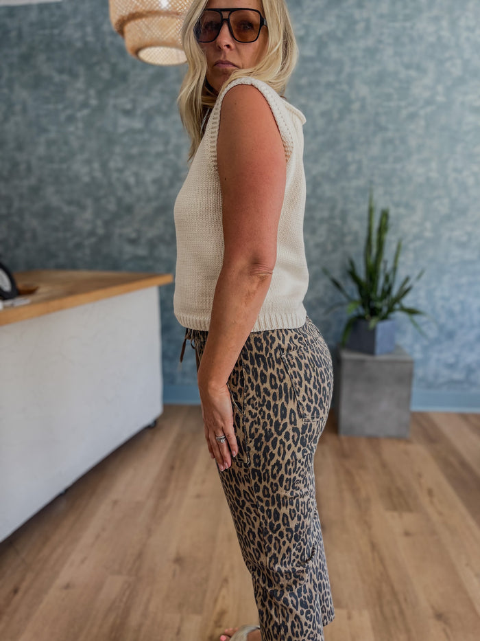 Lyla Leopard Pant