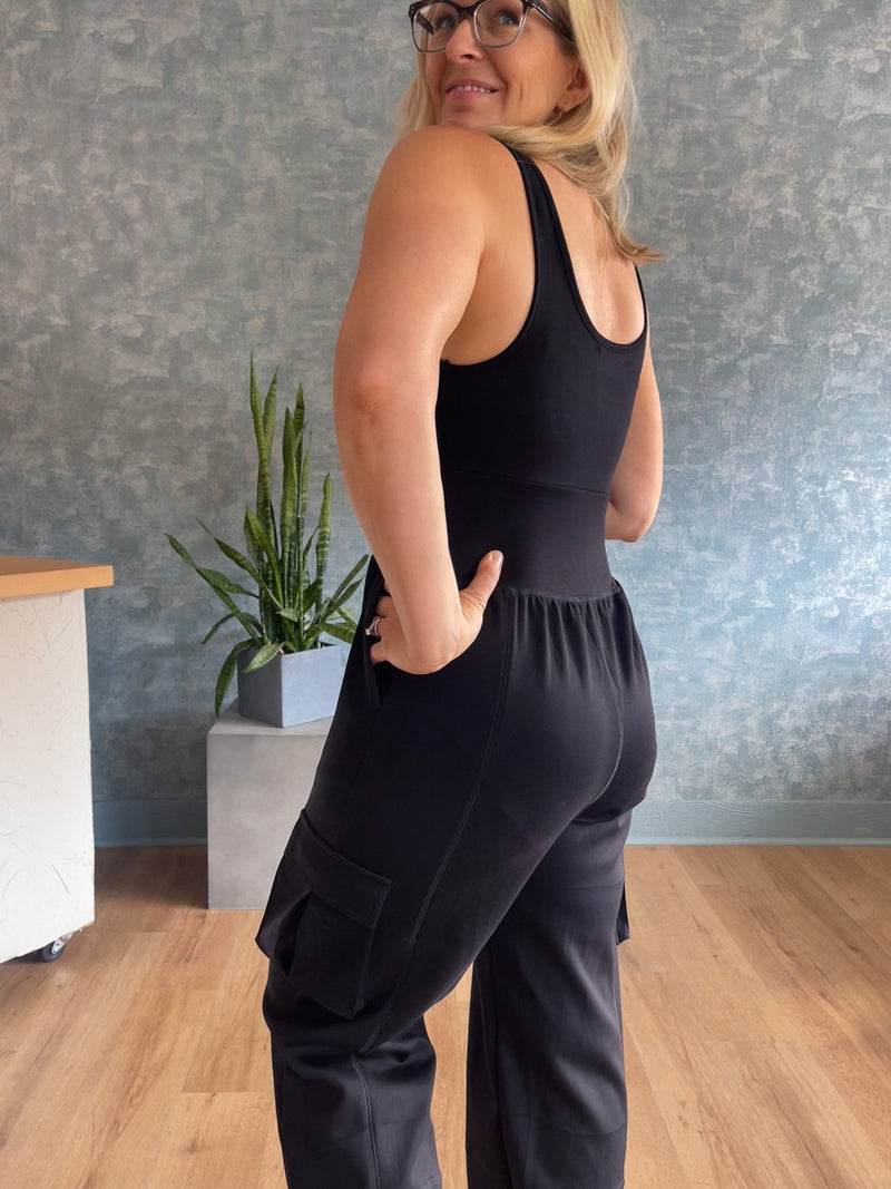 All Set Tank Romper