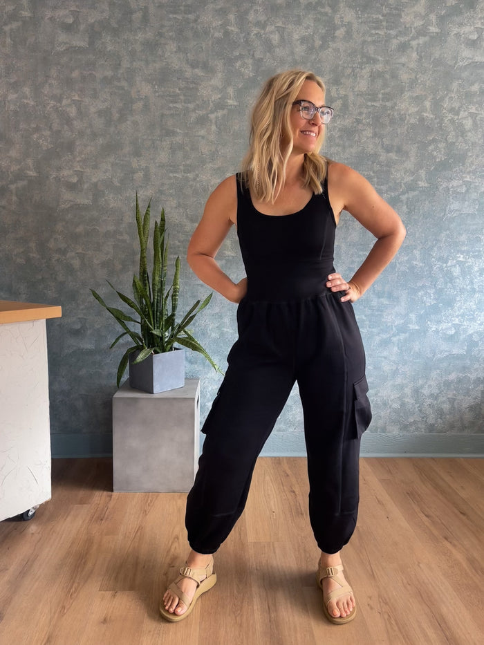 All Set Tank Romper