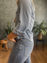 Dolly Denim Buttondown