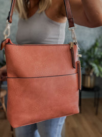 Daily Crossbody- Peach