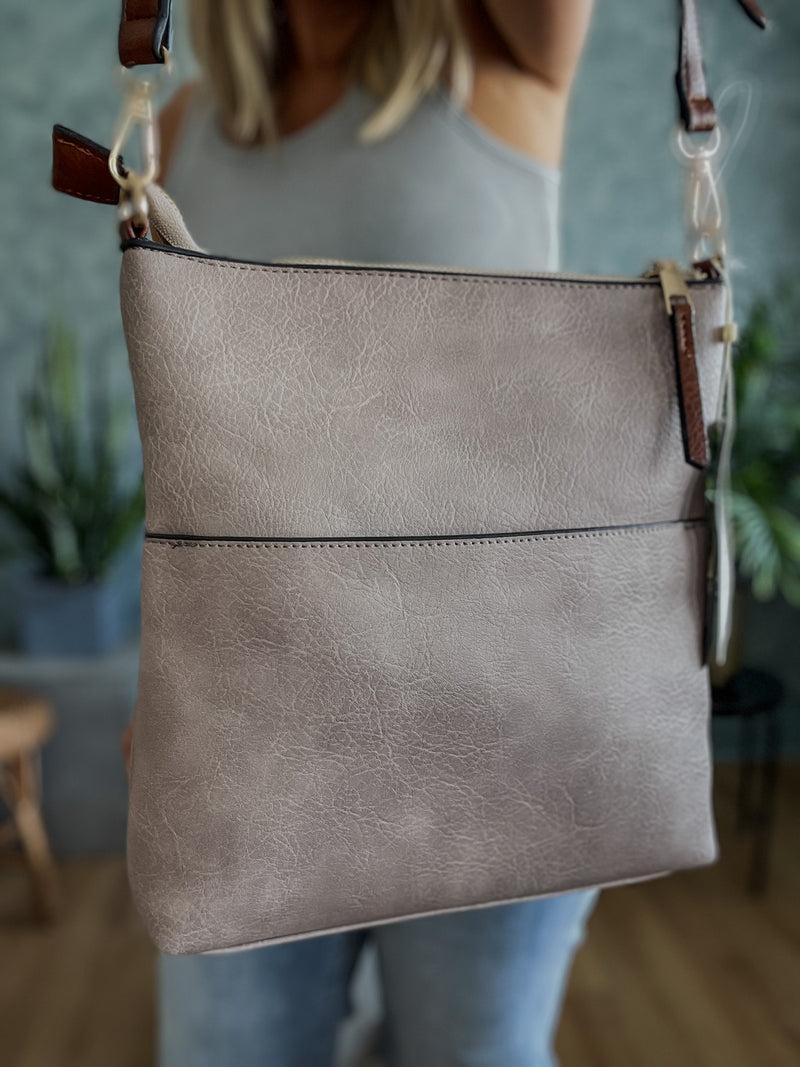 Daily Crossbody- Grey