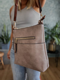 Daily Crossbody- Grey