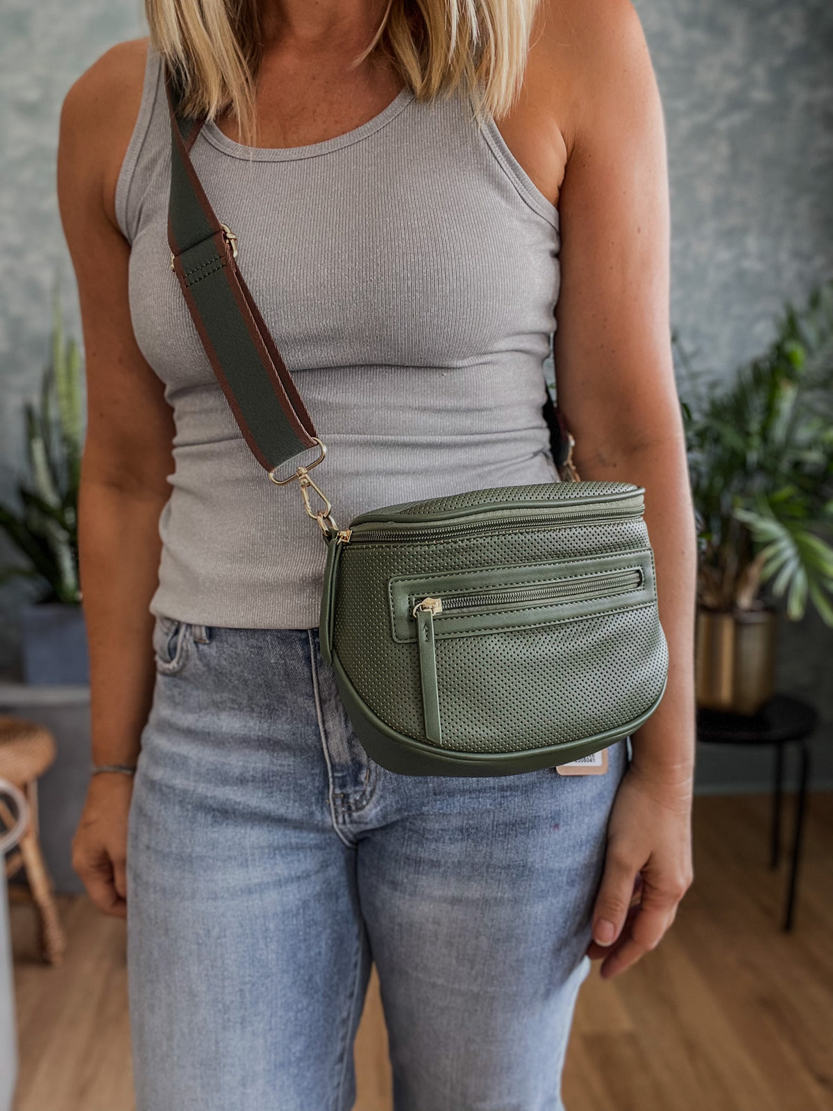 Blakely Belt Bag- Olive