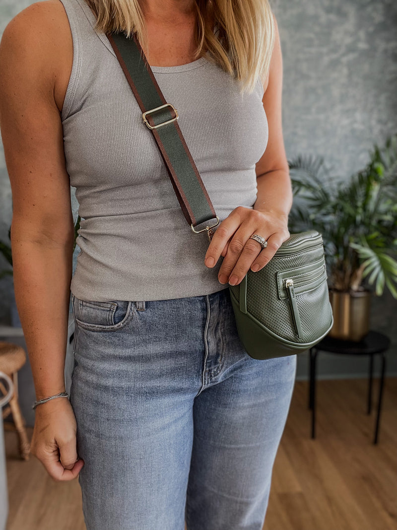 Blakely Belt Bag- Olive