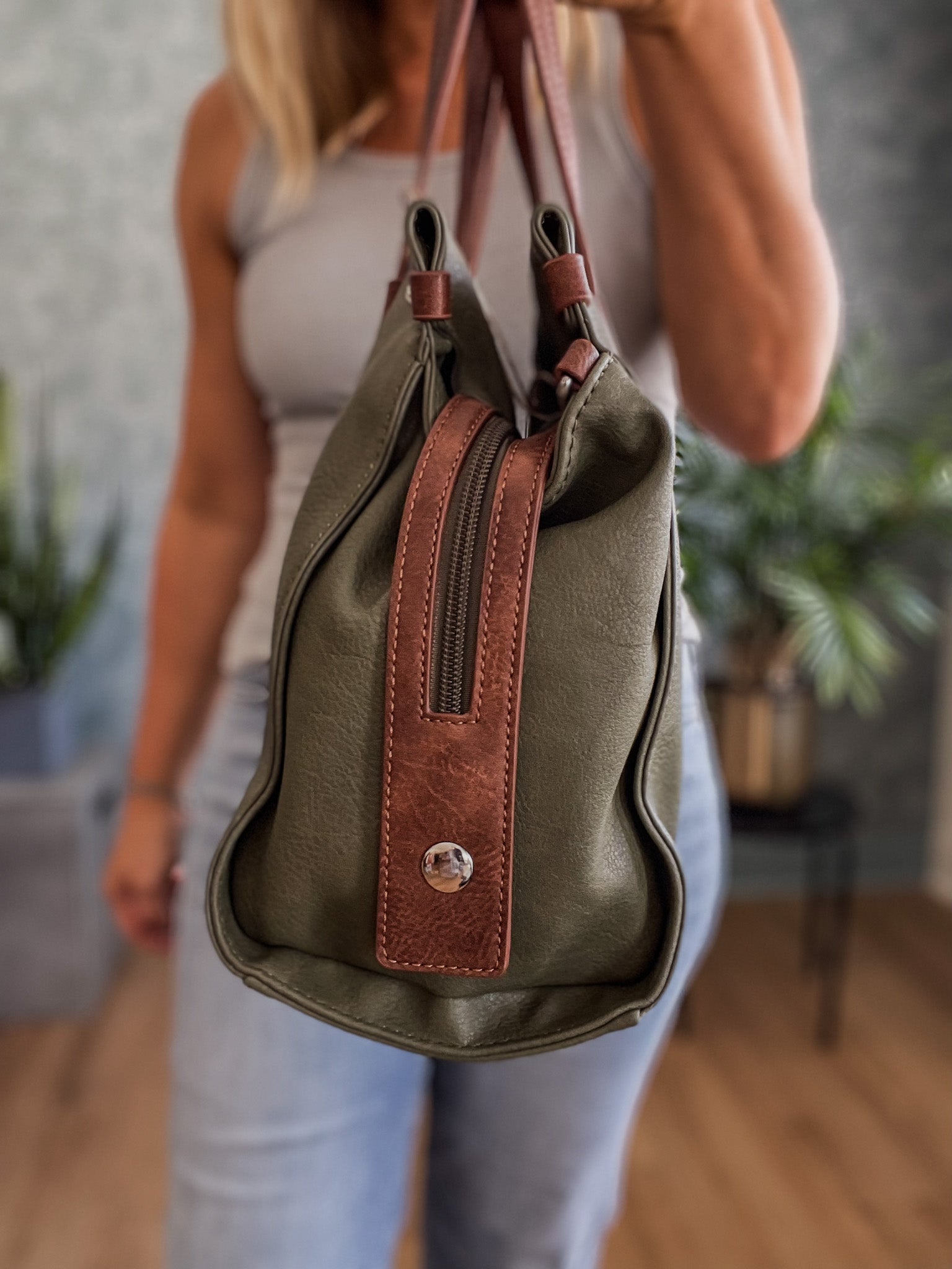 Olive satchel best sale