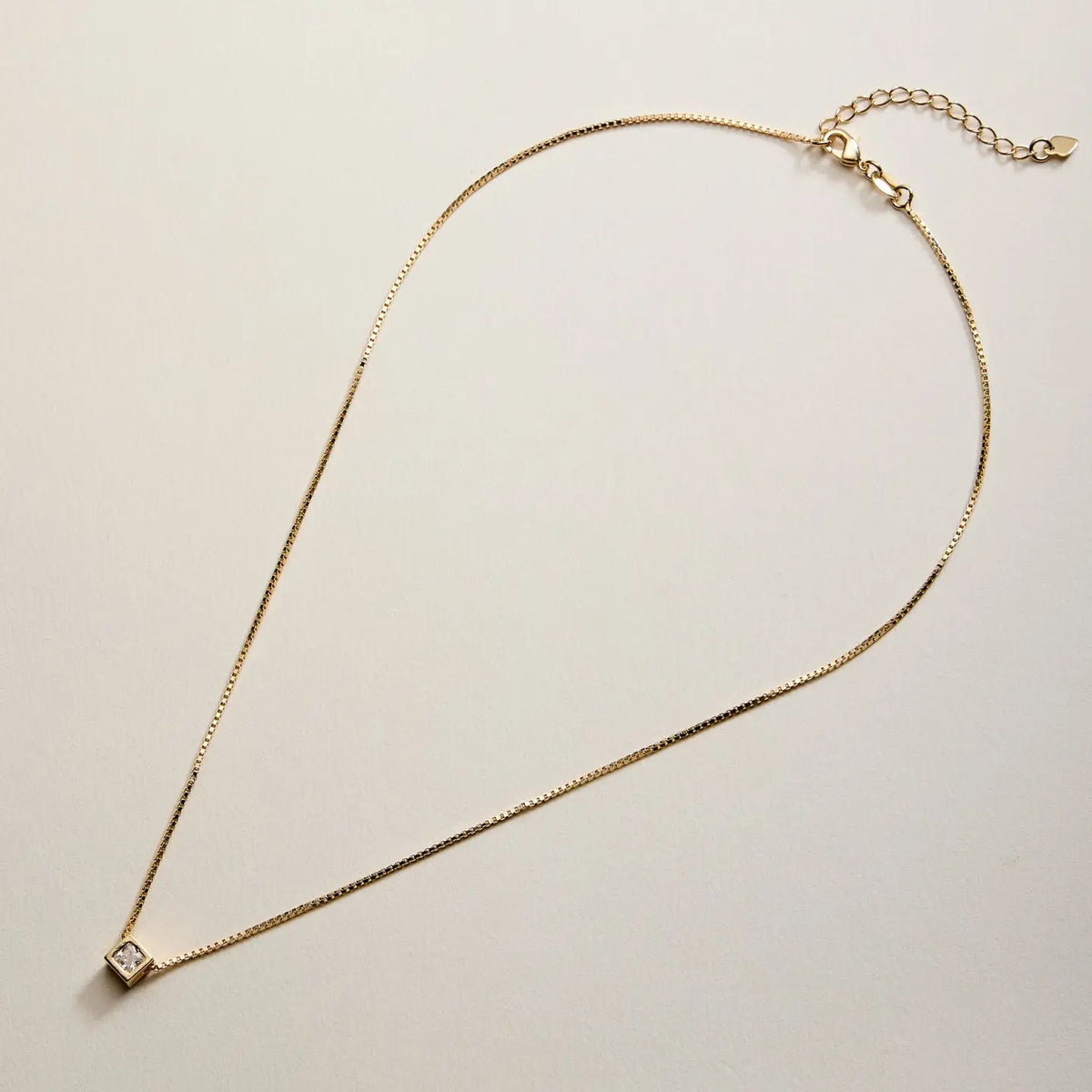 Sparkle Cube Necklace