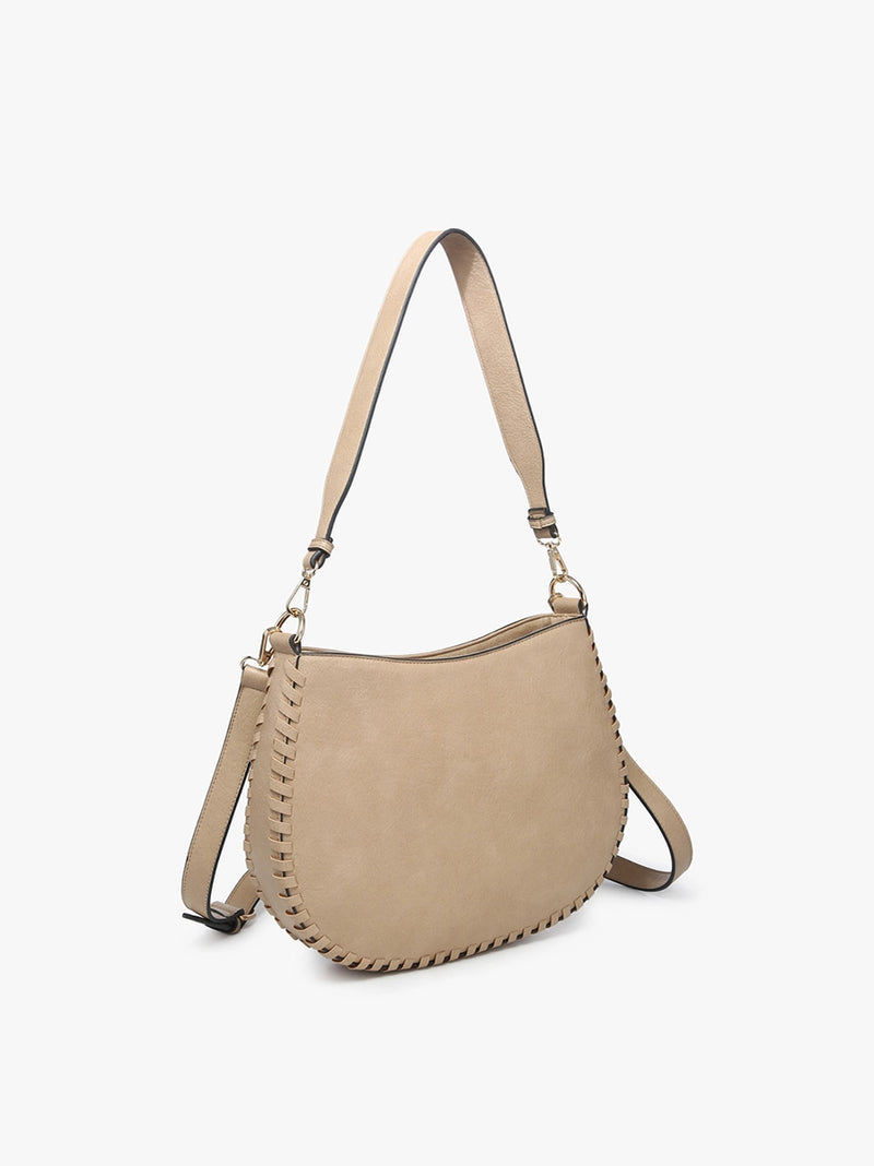 Raquel Whipstitch Saddle Bag - 3 colors